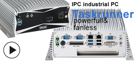 Taskrunner fanless, Intel Core i5 / i7