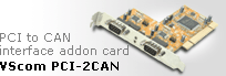 PCI to CAN Bus Addon Card