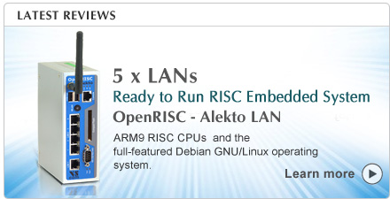 Vision Systems releases the new OpenRISC Alekto LAN, a Ready to Run Embedded Computer.