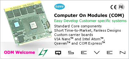 Computer On Mocule(COM), VIA Nano 1.3 GHz