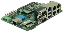 EVB-AM335x Developer Board for SOM-AM335x with CAN Bus, LAN, USB 2.0, SD-Slot, I²C, Digital-I/O