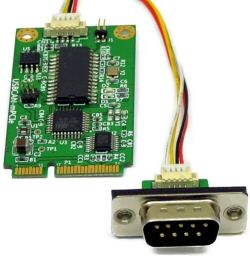 USB-CAN Plus mPCIe, a CAN Bus adapter for slot Mini PCI Express