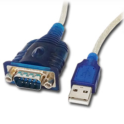 Vscom USB-COM Mini, an USB to RS232 serial port converter DB9 connector